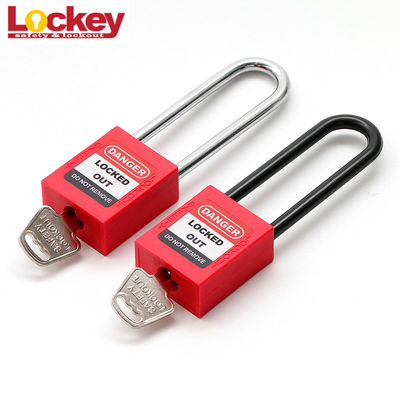 Lockey OEM Cerradura de seguridad de bloqueo de 76 mm Largo grillete peso ligero