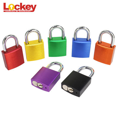 Dispositivo de cerradura de aluminio de 25 mm de seguridad cerraduras de bloqueo exteriores con llave igual